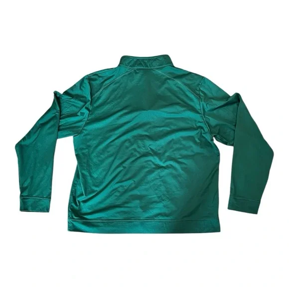 Masters Golf Sweater Green Quarter-Zip Pullover - Picture 2 of 11